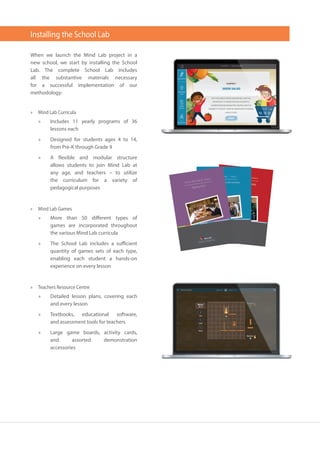 Mind Lab for Schools - English 2016 | PDF