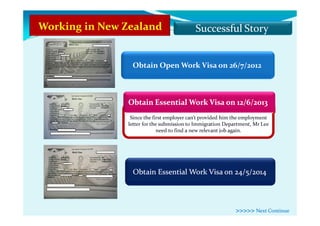 Successful Story
Obtain Open Work Visa on 26/7/2012
>>>>> Next Continue
 