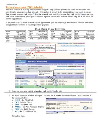 Centricity & Allscripts Trainin Manual Updated | DOCX