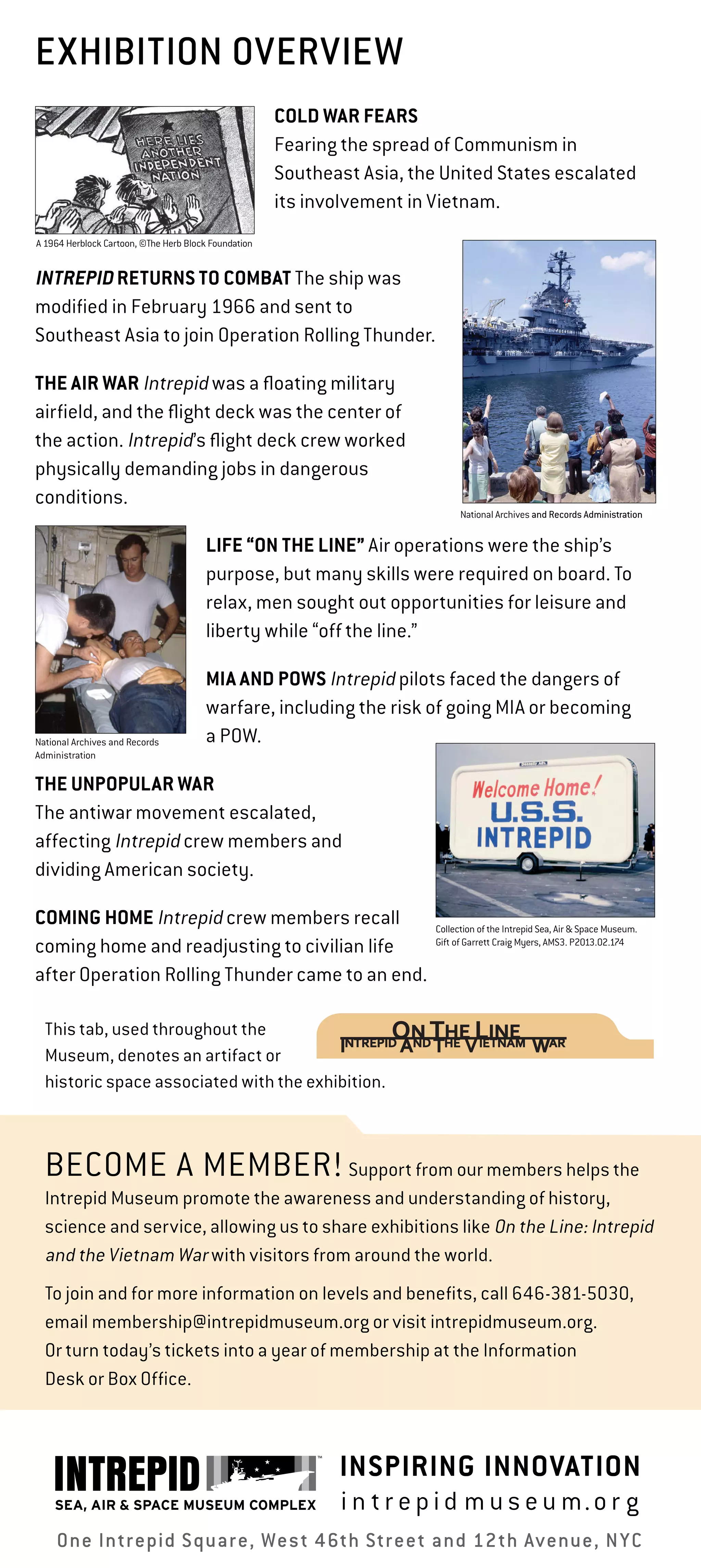 On The Line exhibition guide | PDF