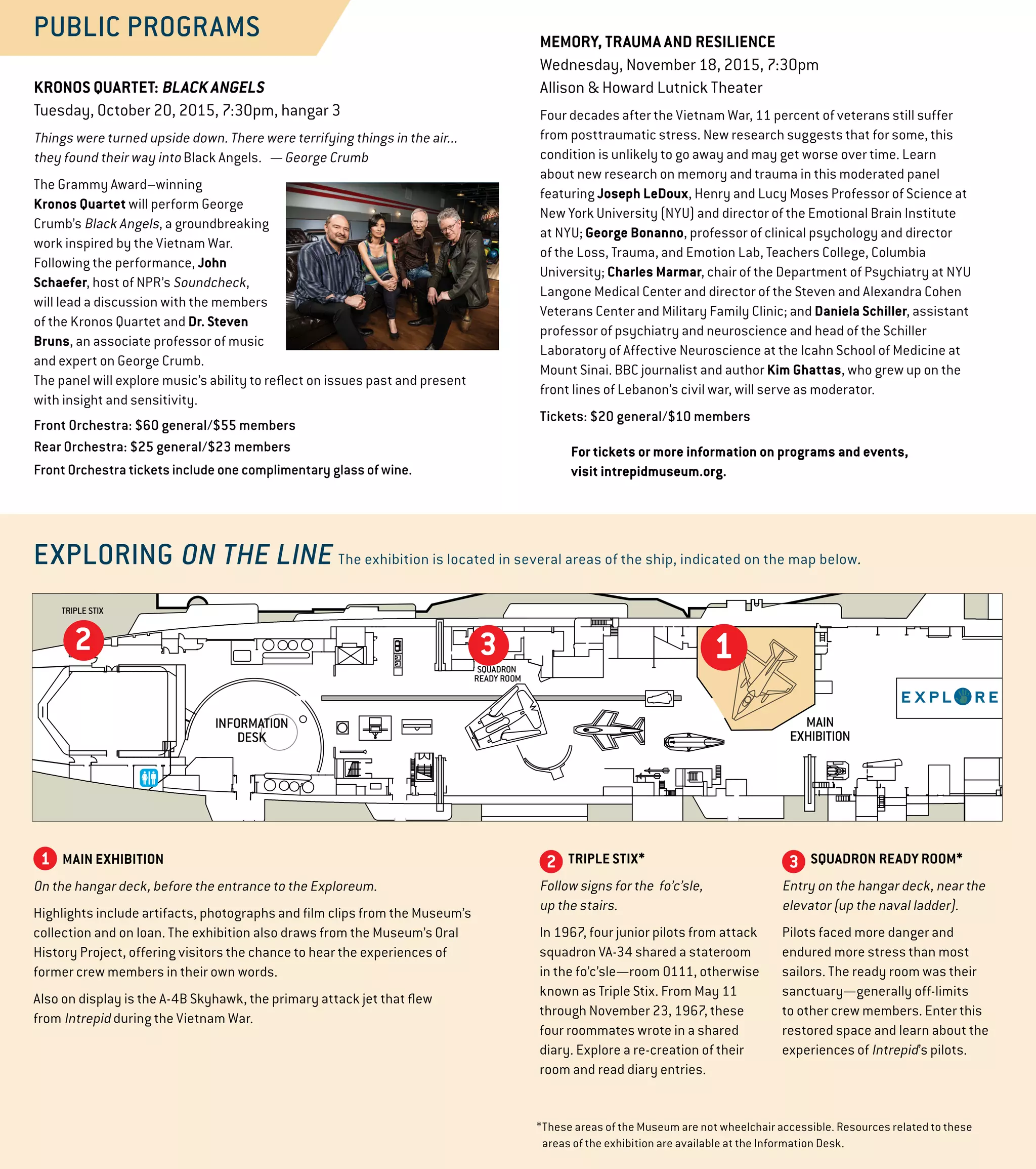 On The Line exhibition guide | PDF