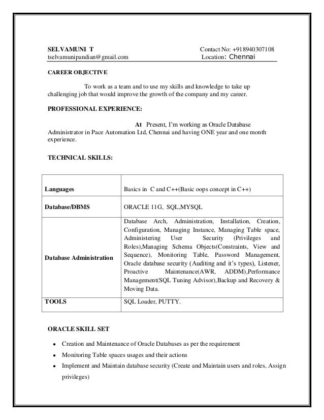 online resume database