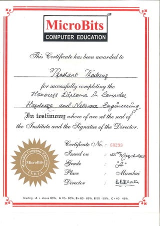 008-DIPLOMA-Computer-HW-SW-2001 | PDF