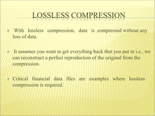 Presentation on Image Compression | PPT