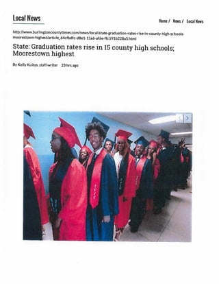 Graduation Rate Article BCT January 2017