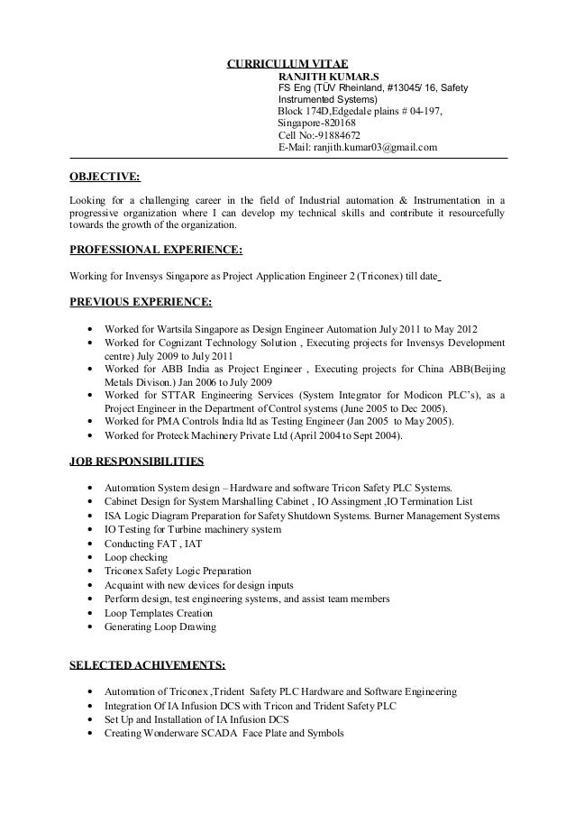 resume curriculum vitae ranjith kumars fs eng tv rheinland - Modem System Test Engineer Sample Resume resume curriculum vitae ranjith kumars fs eng tv rheinland - Modem System Test Engineer Sample Resume