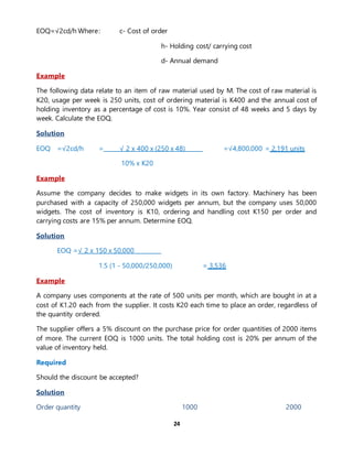 costing and management accounting manual-scripts | DOCX