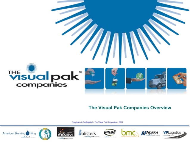 The Visual Pak Companies Overiew | PPT | Logistics | Business