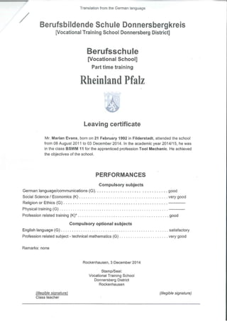 5 BBS Leaving certificate
