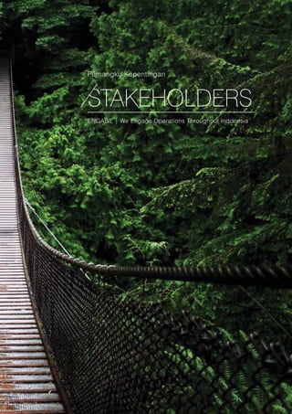 STAKEHOLDERS
ENGAGE | We Engage Operations Throughout Indonesia
Pemangku Kepentingan
 