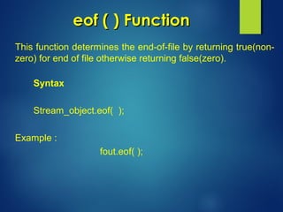 data file handling | PPT