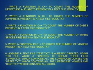 data file handling | PPT