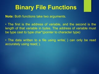data file handling | PPT