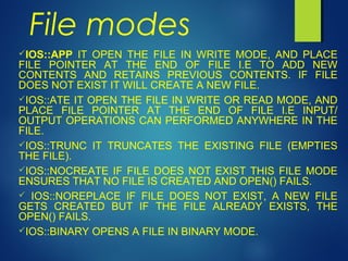 data file handling | PPT