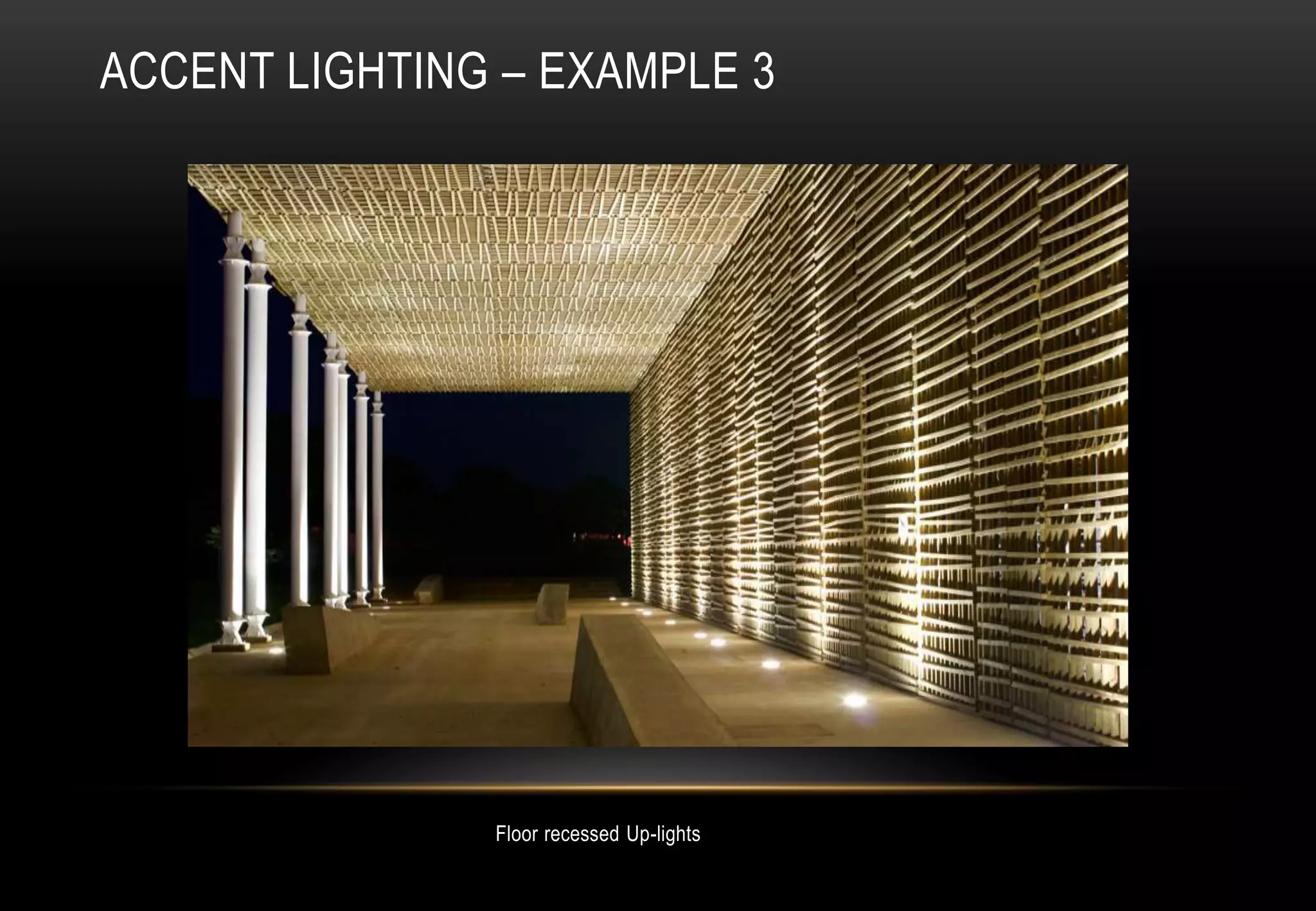 Interior and lighting design PPT