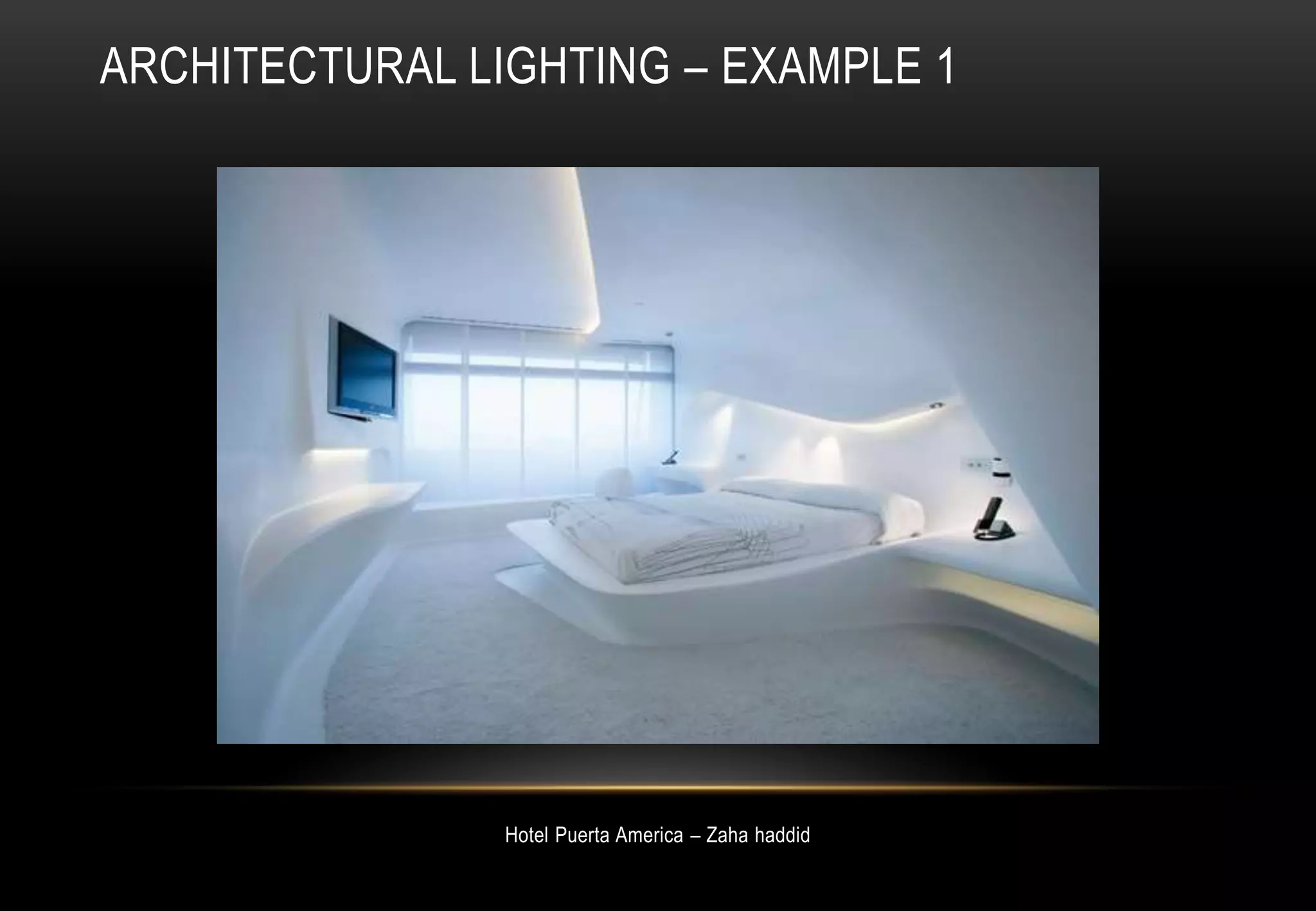Interior and lighting design PPT