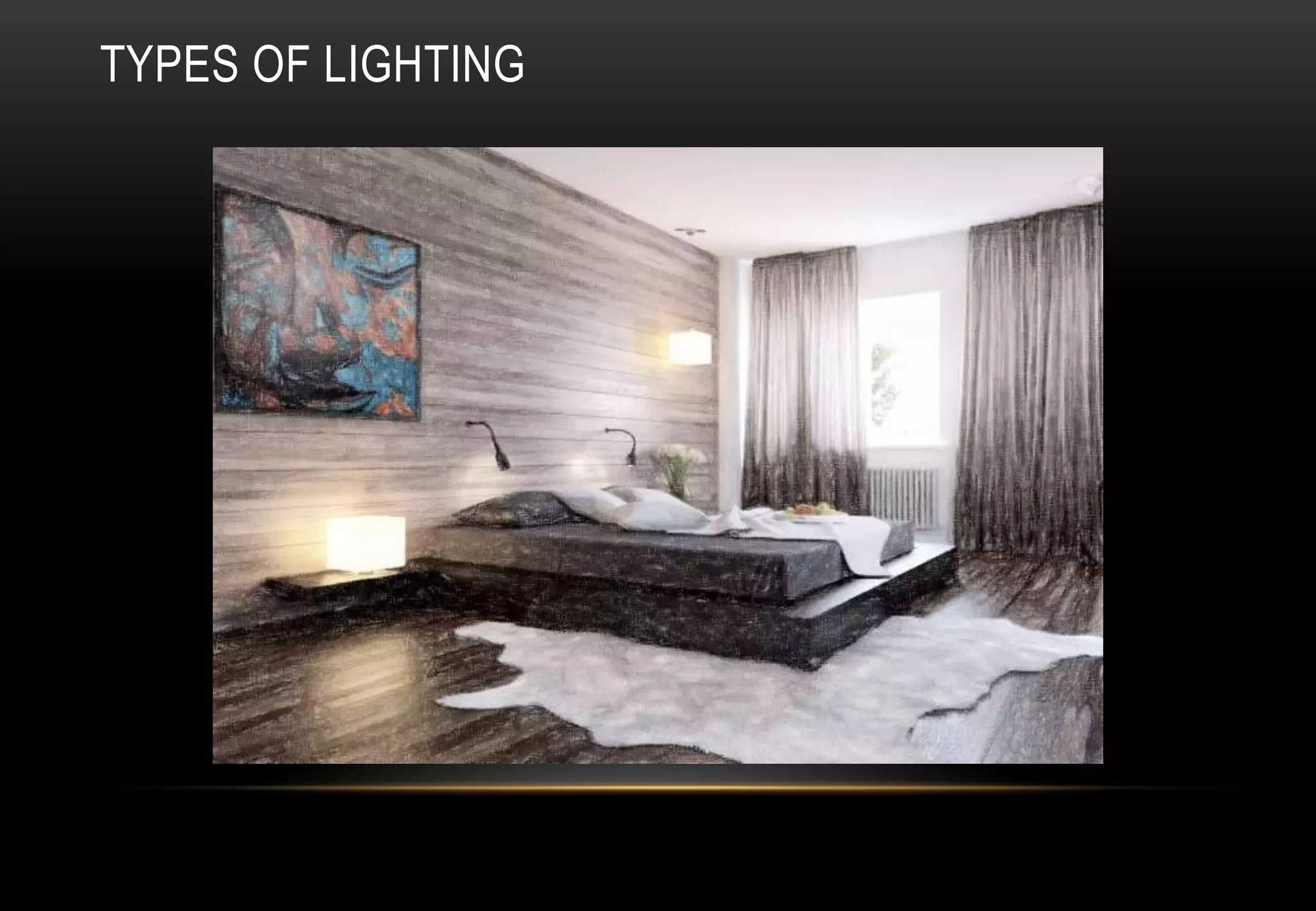Interior and lighting design PPT