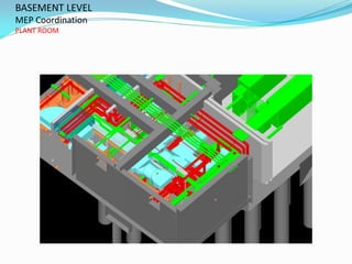 BASEMENT LEVEL
MEP Coordination
PLANT ROOM
 