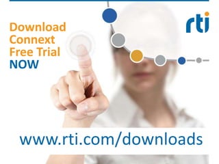 Download
Connext
Free Trial
NOW
www.rti.com/downloads
 