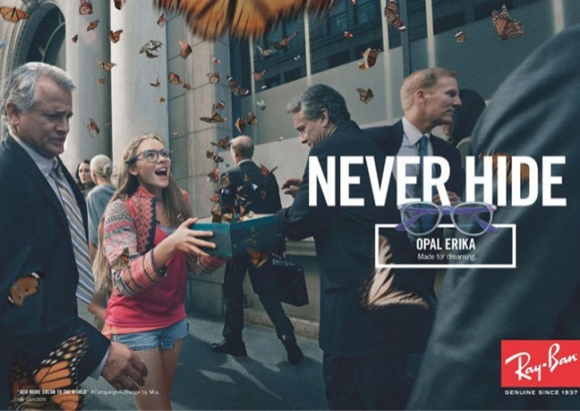 RayBan's 2015 Never Hide Campaign