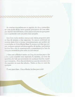 7 dias com a Bimby - Livro