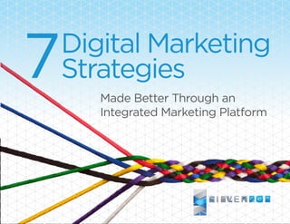 Digital Marketing
Strategies
Made Better Through an
Integrated Marketing Platform
7
 