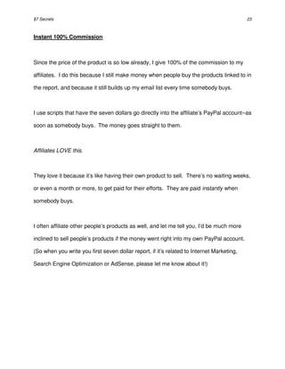 7 dollar secret | PDF