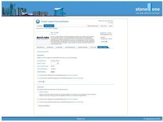 Seite 30 © StoneOne 2013
 