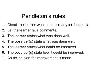 Maggie Cruickshank - Providing feedback and make an action plan | PDF