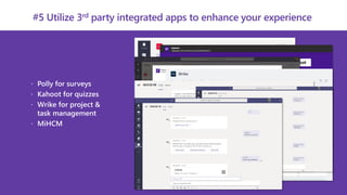 Driving Employee Engagement through Microsoft Teams | PDF