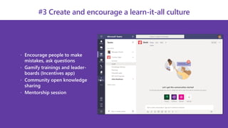 Driving Employee Engagement through Microsoft Teams | PDF