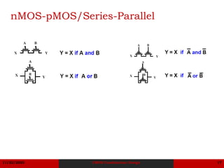 CMOS Combinational Circuit Design | PDF