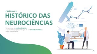 HISTÓRICO DAS
NEUROCIÊNCIAS
CAPÍTULO 1:
“O caminho do conhecimento
é o caminho para a construção de um mundo melhor.”
- Autor Desconhecido
4
 