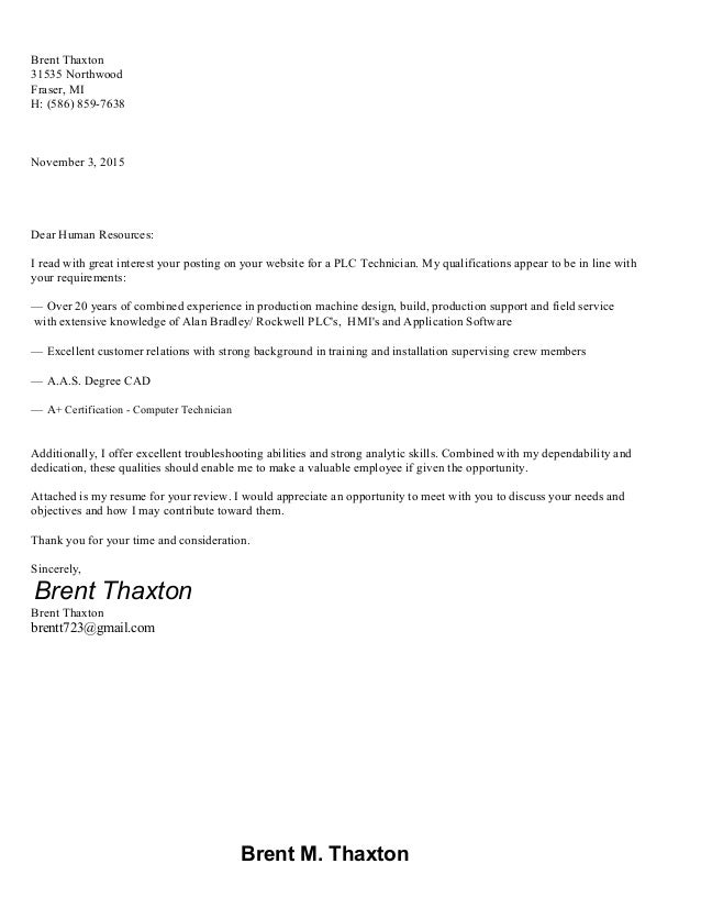 resume for computer technician