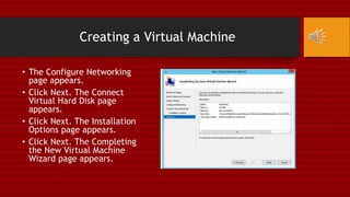 Server 2012 R2: Creating and Configuring Virtual Machine Settings | PPTX
