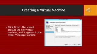 Server 2012 R2: Creating and Configuring Virtual Machine Settings | PPTX