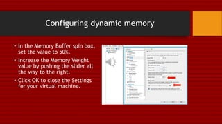 Server 2012 R2: Creating and Configuring Virtual Machine Settings | PPTX