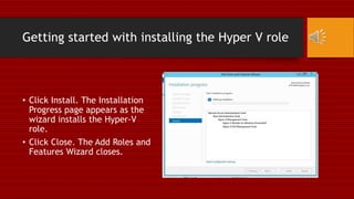 Server 2012 R2: Creating and Configuring Virtual Machine Settings | PPTX