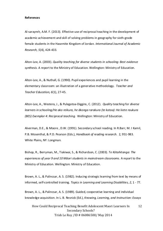 Reciprocity literature review image