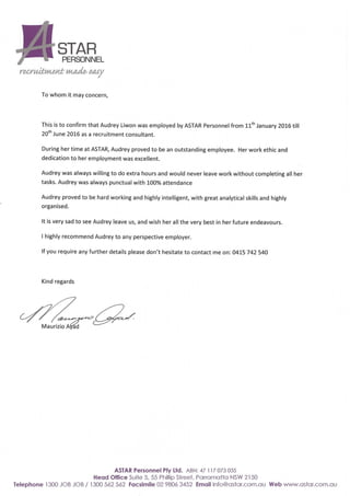 Reference letter-ASTAR