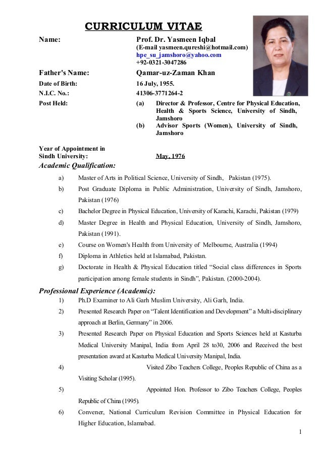 prof dr yasmeen iqbal cv 1 638