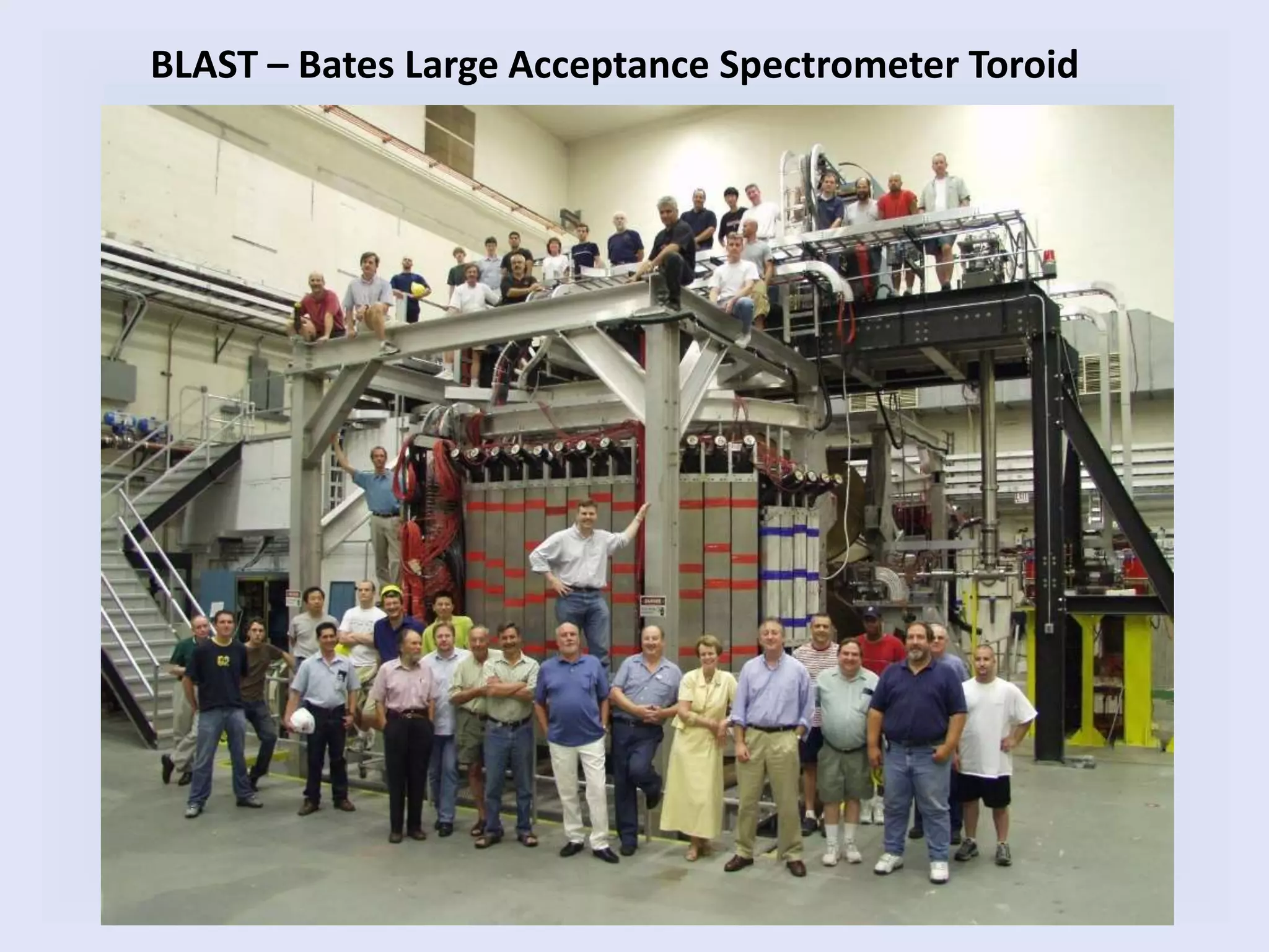 BLAST – Bates Large Acceptance Spectrometer Toroid
 