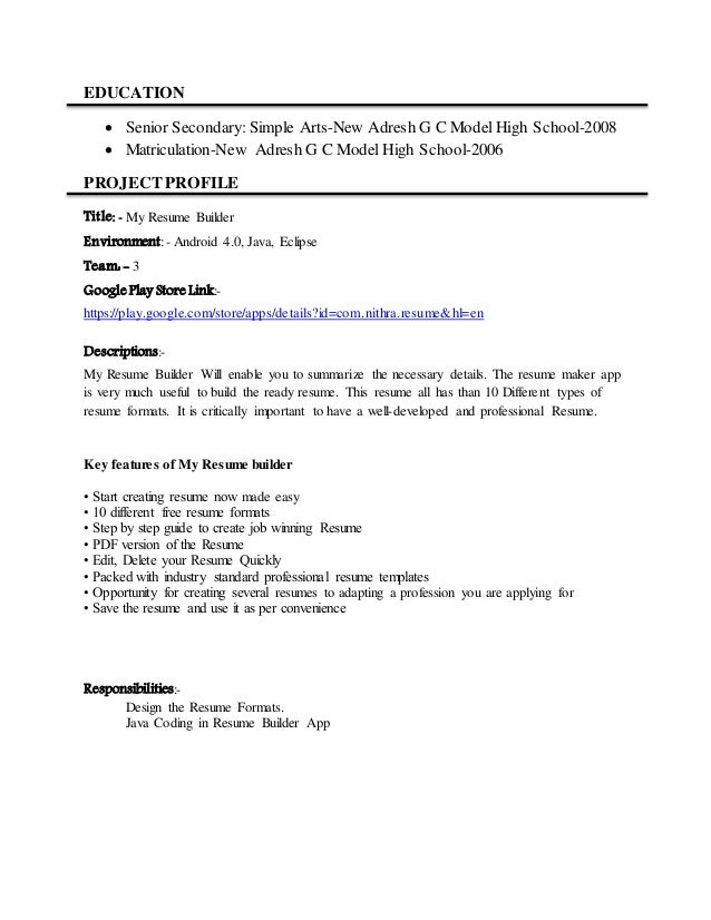 pawan linked in resume