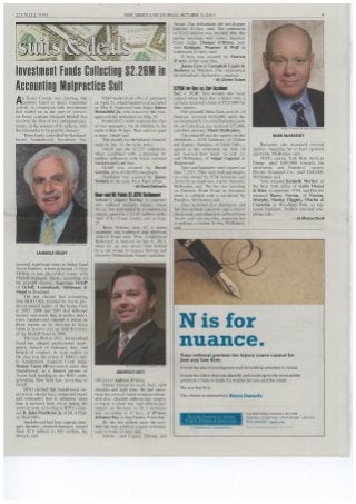 NJ Law Journal Article - 10-5-15-Investment Funds Collecting