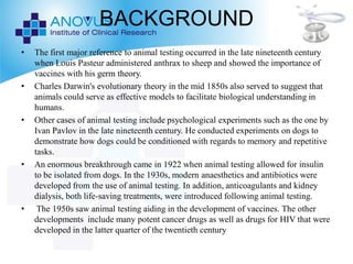 PRE-CLINICAL LAB ANIMALS ppt | PDF
