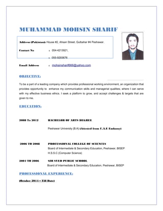 MOHSIN C V | DOC