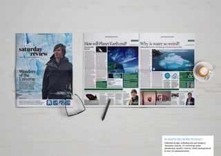 My creative role within the projecT
Editorial design, collating relevant imagery,
Aurasma content, T2 coverwrap, print
production, quality control, client management
& tone of communication
 