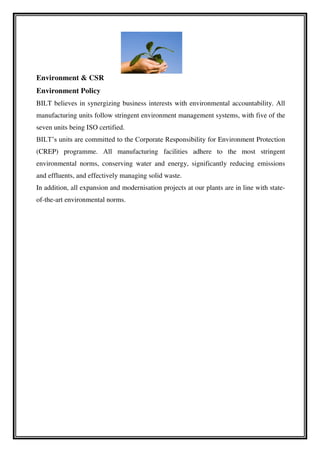 PROJECT - TRAINING AND DEVELOPMENT | PDF