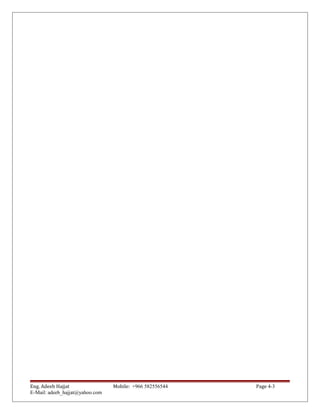 Eng. Adeeb Hajjat Mobile: +966 582556544 Page 4-3
E-Mail: adeeb_hajjat@yahoo.com
 