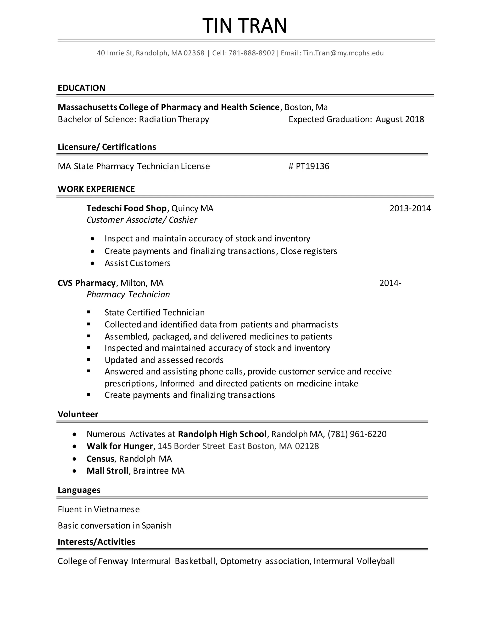 New resume pdf